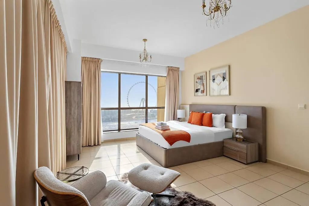 Vibrant 2-Bedroom In Rimal Jbr ドバイ アパート